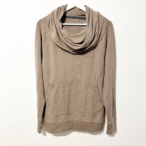 LL Bean Cowl Funnel Neck Sweater Size L